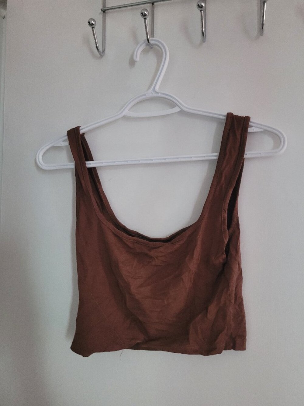 Brown crop top - very comfortable wear